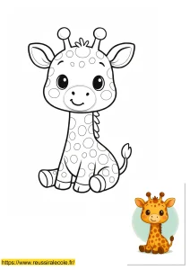 animaux kawaii coloriage