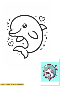 coloriage animaux kawaii à imprimer