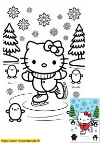 coloriage hiver maternelle coloriage hiver maternelle