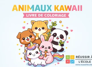 Coloriage à imprimer Animaux Kawaii coloriage kawaii animaux a imprimer