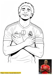 coloriage lamine yamal à imprimer coloriage lamine yamal à imprimer