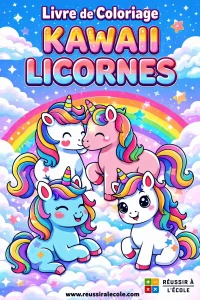 coloriage licorne kawaii coloriage licorne kawaii