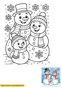 coloriage maternelle hiver coloriage maternelle hiver