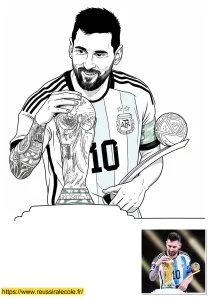 coloriage messi à imprimer coloriage messi à imprimer