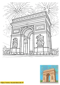 coloriage paris coloriage paris