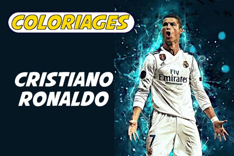 Article: Coloriage Cristiano Ronaldo​ : 20 dessins à imprimer