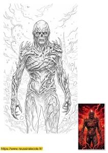 coloriage stranger things vecna coloriage stranger things vecna