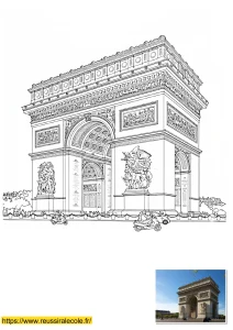 coloriages paris coloriages paris