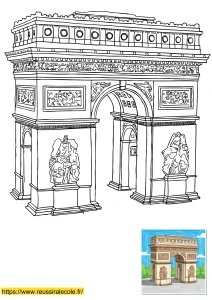 coloriages paris coloriages paris