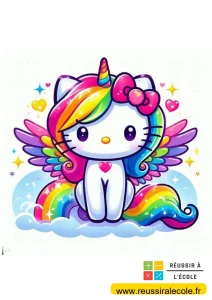 dessin de licorne en couleur kawaii dessin de licorne en couleur kawaii