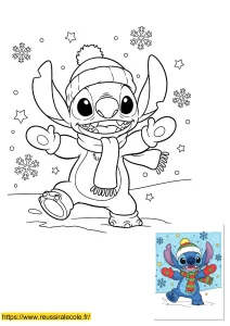 dessin hiver maternelle