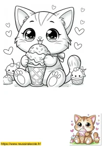 dessin kawaii chat dessin kawaii chat