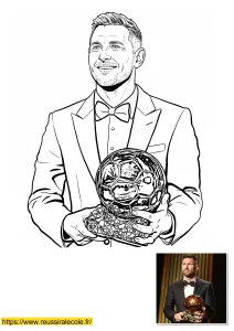 dessin messi dessin messi