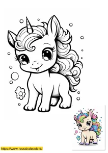 dessins kawaii licorne dessins kawaii licorne