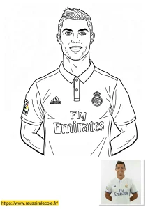 imprimer coloriage ronaldo portugal imprimer coloriage ronaldo portugal