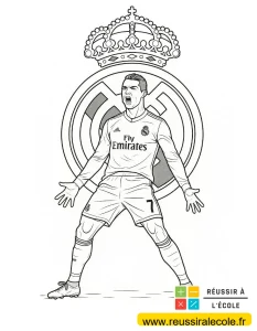 ronaldo coloriage ronaldo coloriage