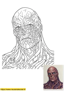 stranger things coloriage stranger things coloriage