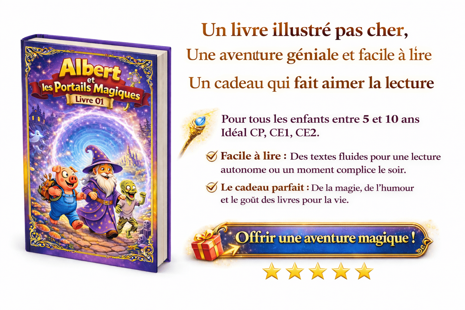 livre enfant 5 ans