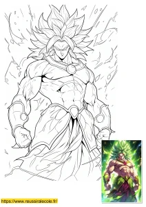 broly a colorier