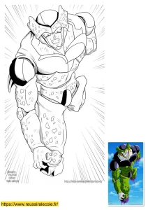 coloriage à imprimer cell