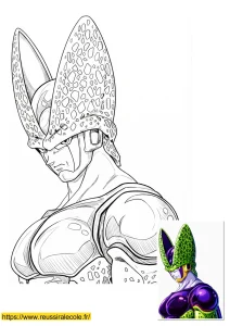 coloriage cell