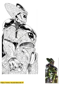 coloriage cell max