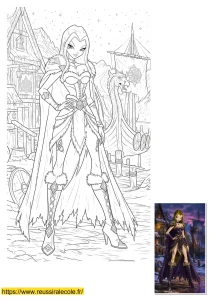 coloriage darcy