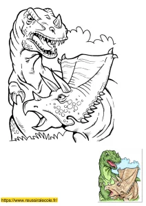 coloriage dinosaure tyrex coloriage dinosaure tyrex