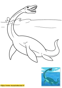 coloriage facile dinosaure coloriage facile dinosaure