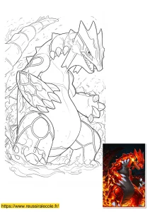 coloriage groudon coloriage groudon