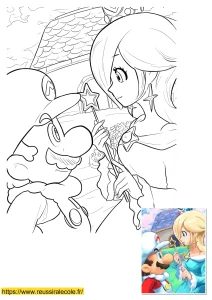 coloriage harmonie mario coloriage harmonie mario