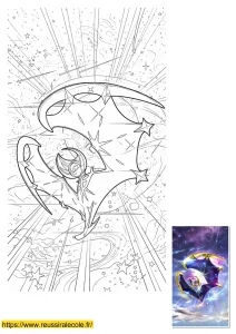 coloriage lunala a imprimer coloriage lunala a imprimer