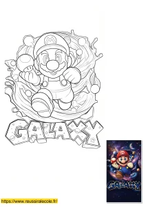 coloriage mario galaxy a imprimer coloriage mario galaxy a imprimer
