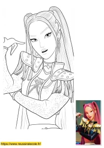 coloriage mira coloriage mira