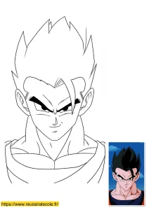 coloriage sangohan