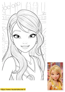 coloriage stella winx
