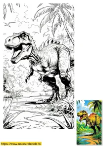 dessin à imprimer dinosaure tyrex dessin à imprimer dinosaure tyrex