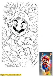 dessin a imprimer mario dessin a imprimer mario