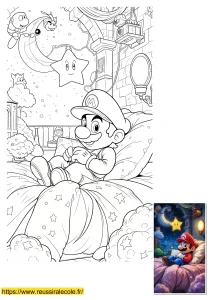 dessin a imprimer mario dessin a imprimer mario