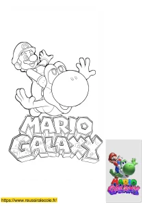 dessin à imprimer mario galaxy dessin à imprimer mario galaxy
