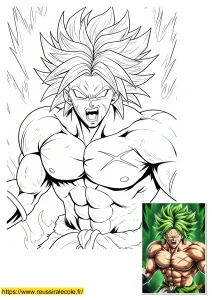 dessin broly facile