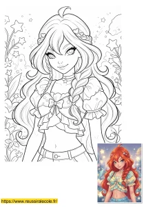 dessin de bloom
