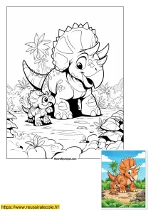 dessin dinosaure triceratops dessin dinosaure triceratops