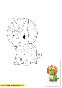 dessin dinosaure triceratops dessin dinosaure triceratops