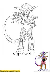 dessin dragon ball freezer