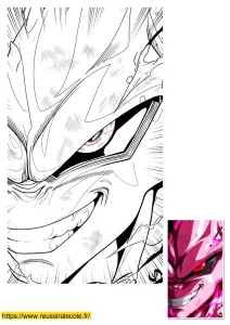 dessin dragon ball z boo