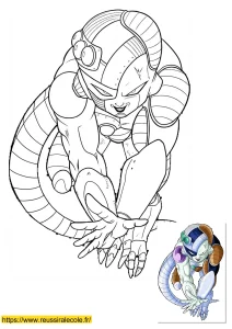 dessin freezer dbz