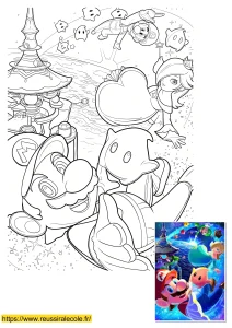 dessin harmonie mario a imprimer dessin harmonie mario a imprimer