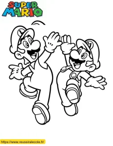 dessin mario et luigi dessin mario et luigi