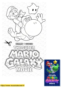 dessin mario galaxy à imprimer dessin mario galaxy à imprimer